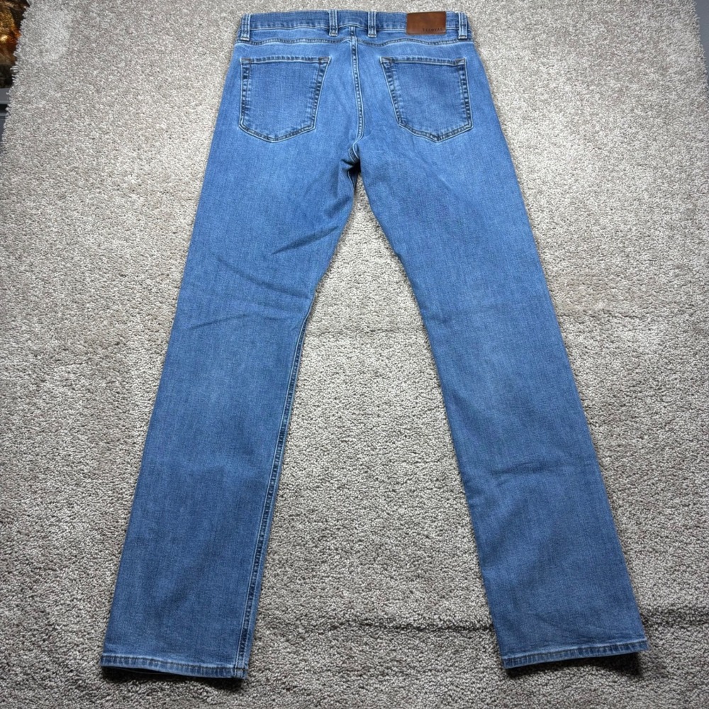Tecovas Mens Slim Jean Medium Blue Stretch Premium Denim 34x34 Austin Texas